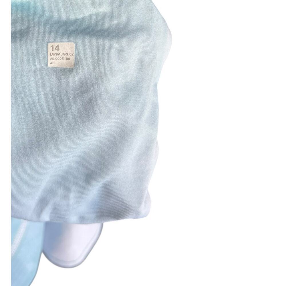Womens Lululemon Pace Rival Mid-Rise Skirt Skort Light Blue Size 14 - Picture 4 of 4